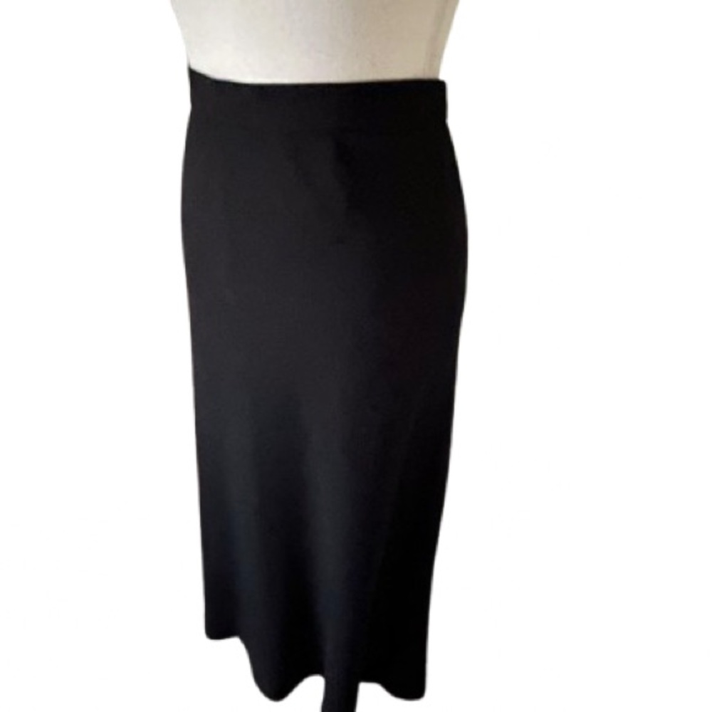 Vintage Wool RALPH LAUREN 20W Midi Skirt Plus Size 2X Designer Long Preppy Logo - Picture 4 of 9